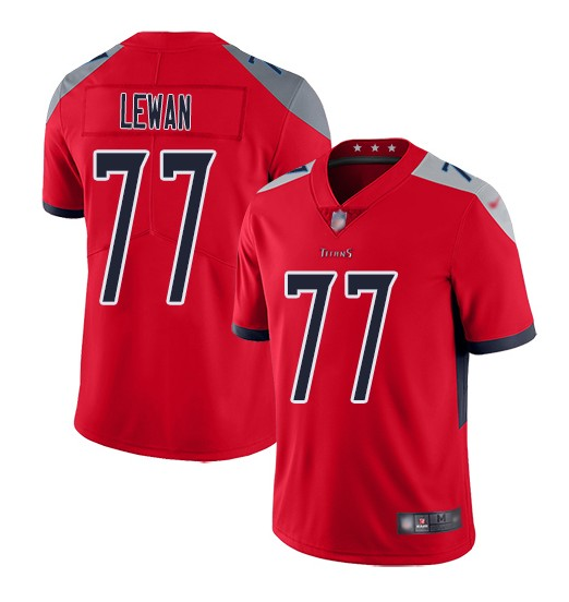 Men's Tennessee Titans #77 Taylor Lewan Red Inverted Legend Stitched Football Jersey Men's Tennessee Titans #77 Taylor Lewan Red Inverted Legend Stitched Football Jersey